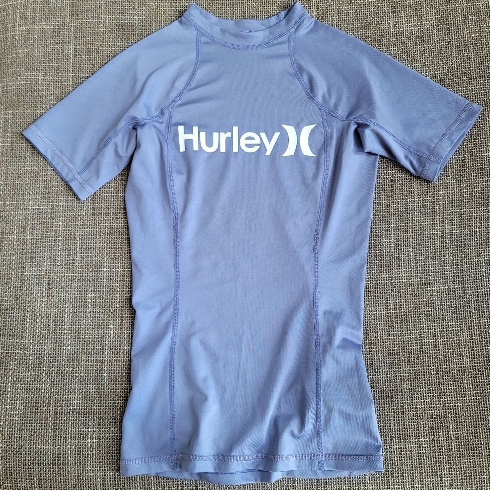 Hurley one & only rashguard surf shirt shortsleeve XS
